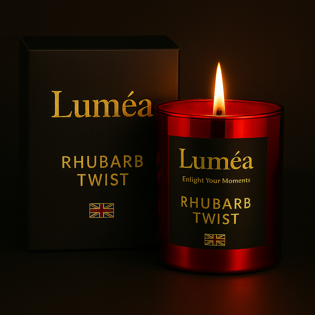 Lumea – Rhubarb Twist Premium Scented Candle