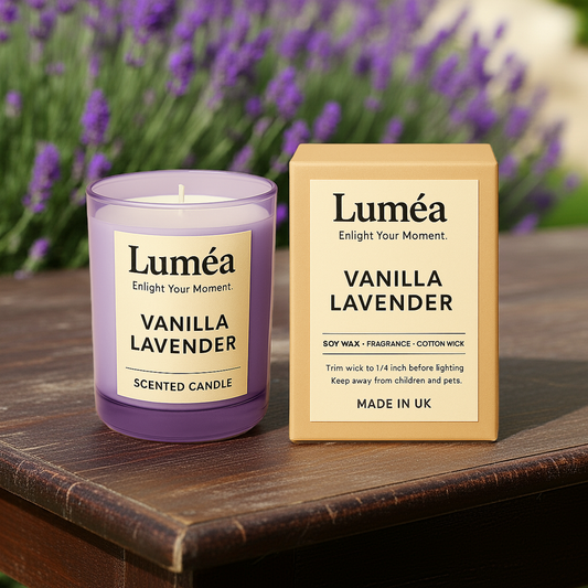 Lumea Vanilla Lavender – Relaxing Scented Candle