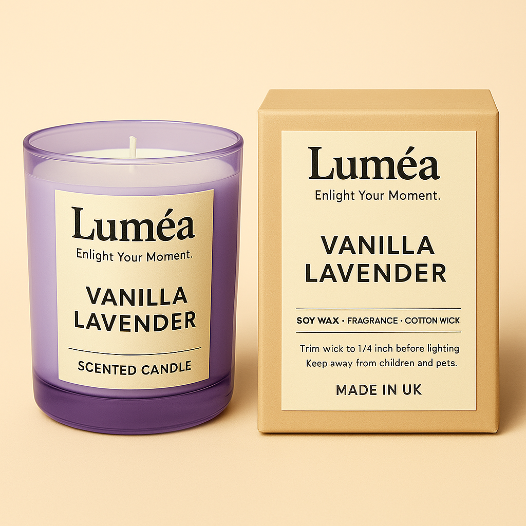 Lumea Vanilla Lavender – Relaxing Scented Candle