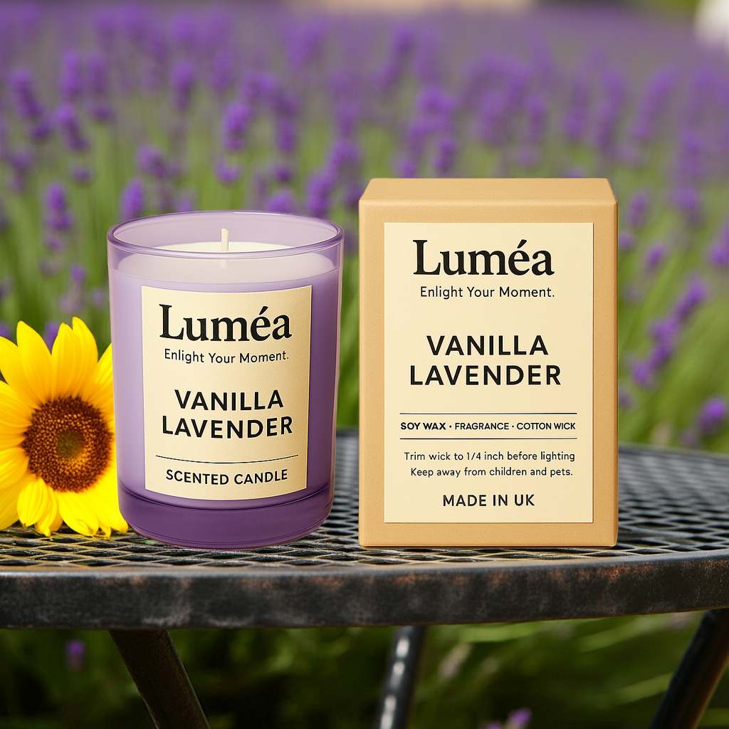 Lumea Vanilla Lavender – Relaxing Scented Candle